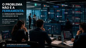 O verdadeiro desafio da adoção de Inteligência Artificial nas empresas além das ferramentas