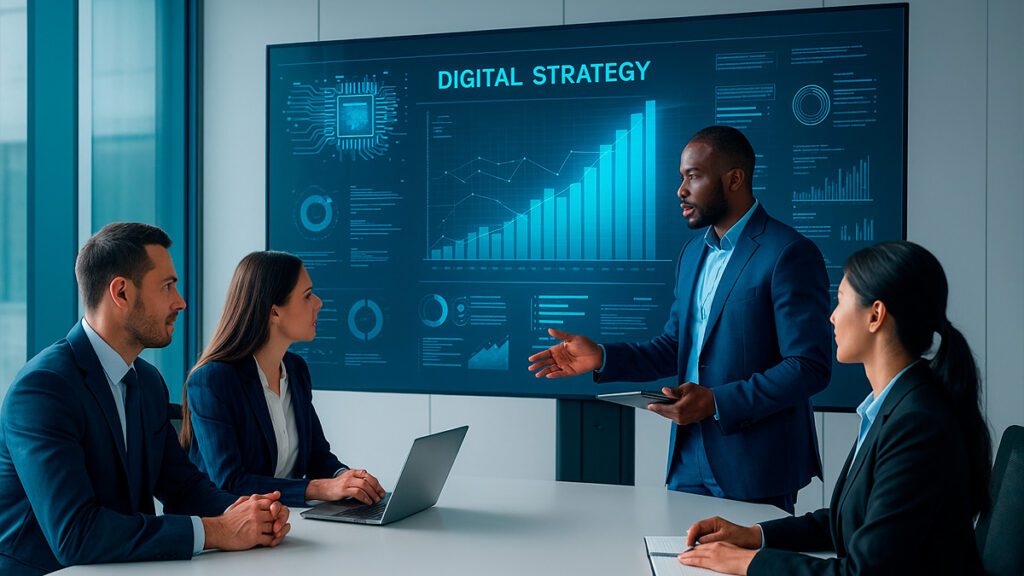 Consultoria em IA ajudando empresas a implementar tecnologia com resultados reais